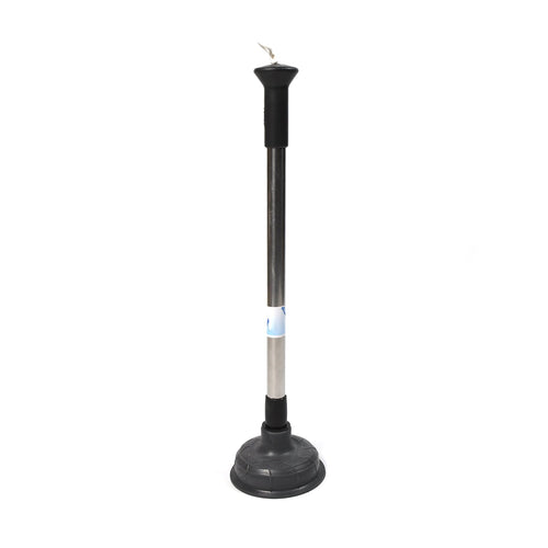 Side view of the versatile drain unblocker pump on a clean white background.